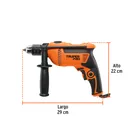Rotomartillo/destornillador 1/2', 650W, TRUPER PRO 2