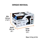 Destornillador de impacto, 20V, 2 baterías 2Ah, MAX 6