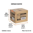 Rotomartillo/destornillador compacto 3/8', 12V, 1 bat 2Ah 6
