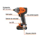 Combo rotomartillo/dest + dest/impacto, 20V, TRUPER PRO 2