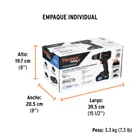 Taladro 1/2', 20V, 2 baterías 2Ah, MAX 6