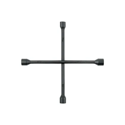 Llave de cruz 14', acabado negro mate, PRETUL