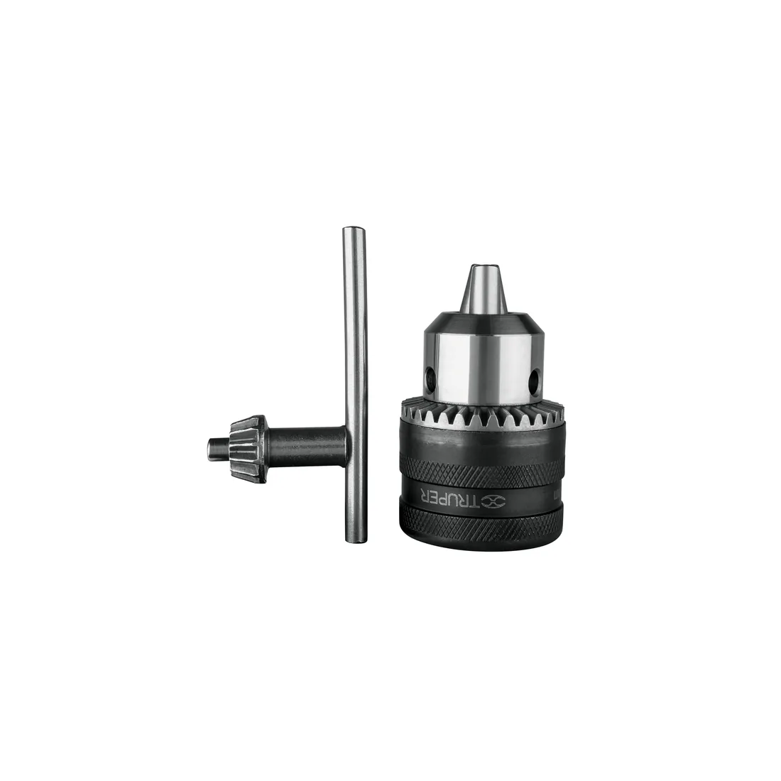 Broquero 1/2' con llave, cuerpo moleteado, TRUPER