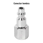 Conector rápido de acero, hembra, cuerda 1/4' NPT, PRETUL 2
