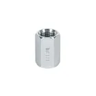 Cople de acero, hembra-hembra, cuerda 1/4' NPT, PRETUL 1