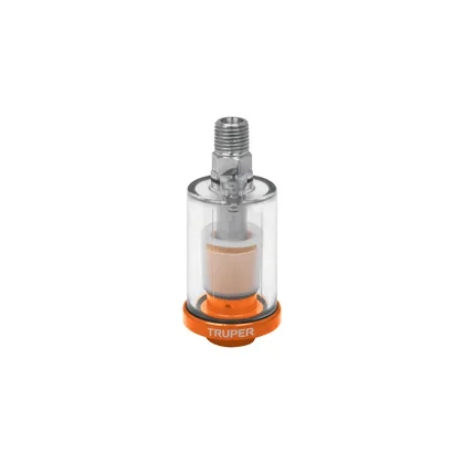 Filtro separador de agua y aceite, cuerda 1/4' NPT, TRUPER