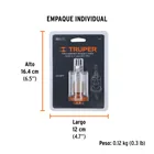 Filtro separador de agua y aceite, cuerda 1/4' NPT, TRUPER 5