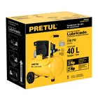 Compresor lubricado, 40L, 3HP, horizontal, 127V, PRETUL 3