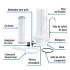Purificador de agua, sobre tarja, FOSET 2
