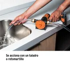 Bomba autocebante para uso con taladro, TRUPER 3