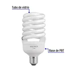Lámpara espiral T4 45 W alta potencia luz de día, caja 2