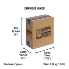 Lámpara espiral T4 55 W alta potencia luz de día, caja 6