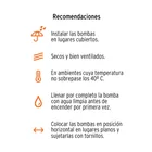 Bomba centrífuga para agua, 1 HP, TRUPER EXPERT 4