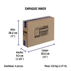 Lámpara espiral T5 55 W alta potencia luz de día, caja 6