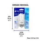 Lámpara espiral mini T2 11 W luz de día en blíster, VOLTECK 5