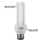 Lámpara triple T3 15 W luz de día en blíster, VOLTECK 2