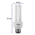 Lámpara triple T3 15 W luz de día en blíster, VOLTECK 3