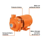 Bomba centrífuga para agua, 1/2 HP, TRUPER EXPERT 4