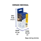 Lámpara incandescente S14 11 W luz cálida, VOLTECK 4