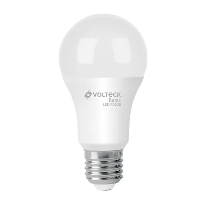 Foco LED 14W (75W) A19, 3000K blanca cálida, 1150 lm, BASIC