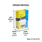 Pack 4 focos LED 14W (75W) A19, 6500K fría, 1150 lm, BASIC 4