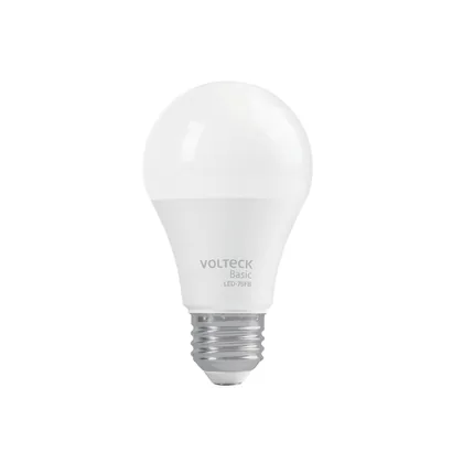 Foco LED 10W (75W) A19, 6500K blanca fría, 950 lm, BASIC