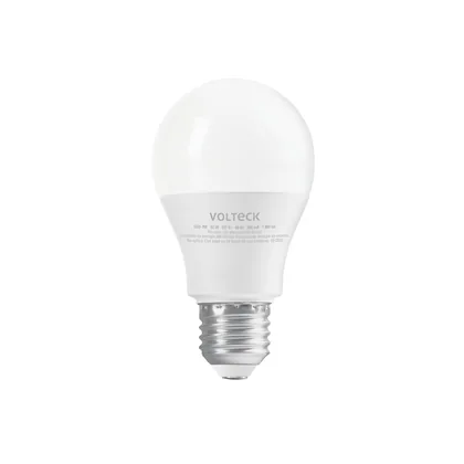 Foco LED 12W (75W) A19, 6500K blanca fría, 1050 lm, blíster