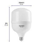 Foco LED alta potencia 50 W (450 W), 6500 K, E26, VOLTECK 3