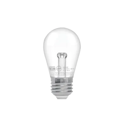Foco LED 1 W sin filamento, S14, 2200K ambar, E26, VOLTECK