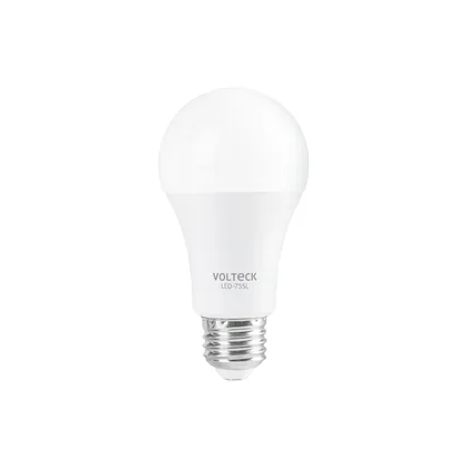 Foco LED 10W (75W) A19, sensor de luz, 6500K, VOLTECK