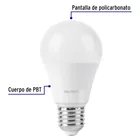 Foco LED 9W (60W) A19, sensor de movimiento, 6500K, VOLTECK 2