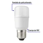 Foco LED 8 W, tipo barra, 6500K blanca fría, E26, VOLTECK 2
