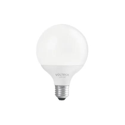 Foco LED 8 W, tipo globo G95,6500K blanca fría, E26, VOLTECK