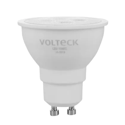 Foco LED MR16 GU10 4W (30W) 3000K luz blanca cálida, VOLTECK