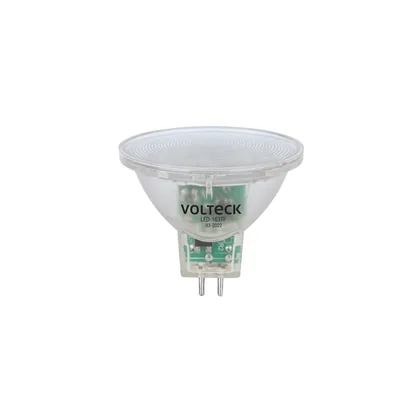 Lámpara trans. de LED 3W MR16 base GU5.3 luz de día, blíster