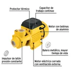 Bomba periférica 1/2HP, altura máx 20m, uso agrícola, PRETUL 2