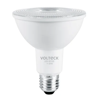Foco LED 11 W tipo PAR30, 3000K blanca cálida, VOLTECK