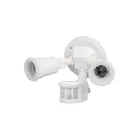 Arbotante blanco c/sensor movimiento, lámparas no incluidas 1