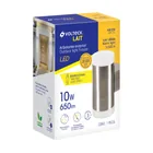 Arbotante LED exterior 10 W 3000K 2 spots, 7x17 cm, VOLTECK 6