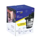 Arbotante tipo farol moderno suspendido p/exteriores, negro 6