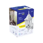 Arbotante tipo farol tradicional soportado p/exterior blanco 6