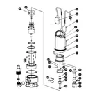 Bomba sumergible acero inoxidable, agua sucia, 1 HP, TRUPER 6