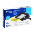 Luminario suburbano solar LED 4 W 6500 K con sensor de luz 8