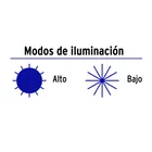 Luminario suburbano solar LED 8 W 6500 K con sensor de luz 5