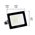 Reflector LED para exteriores 10W 6500K, VOLTECK BASIC 4