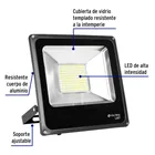 Reflector LED para exteriores 50W 6500K, VOLTECK 3