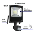 Reflector LED para exteriores 20W 6500K con sensor, VOLTECK 3