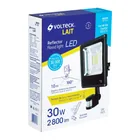 Reflector LED para exteriores 30W 6500K con sensor, VOLTECK 6