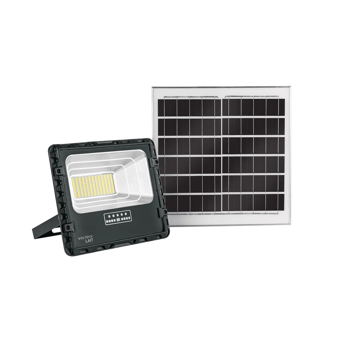 Reflector LED con panel solar 100W 6500K, VOLTECK