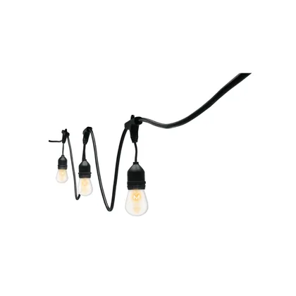 Serie de 14.6 m con 24 luces incandescentes para exterior